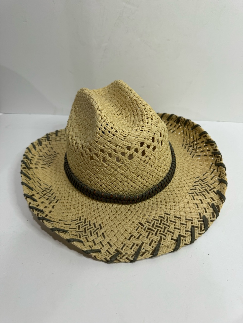 J Hats Straw Woven Cowboy Hat - One Size Fits All